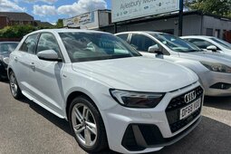 Audi A1 1.0 TFSI 30 S line Sportback S Tronic Euro 6 (s/s) Hatchback 2019 Branco