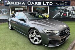 Audi A7 2.0 TDI 40 S line Sportback S Tronic Euro 6 (s/s) Hatchback 2021 Grey