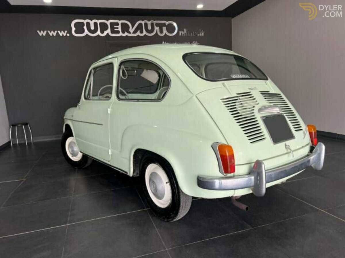 1962 Fiat 600 D 1962 PORTE A VENTO, foto 3