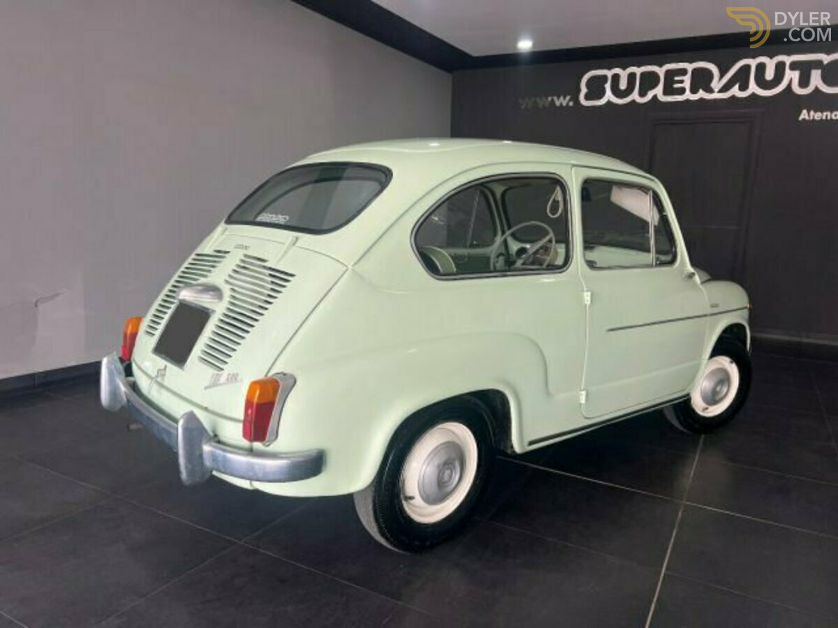1962 Fiat 600 D 1962 PORTE A VENTO, foto 4
