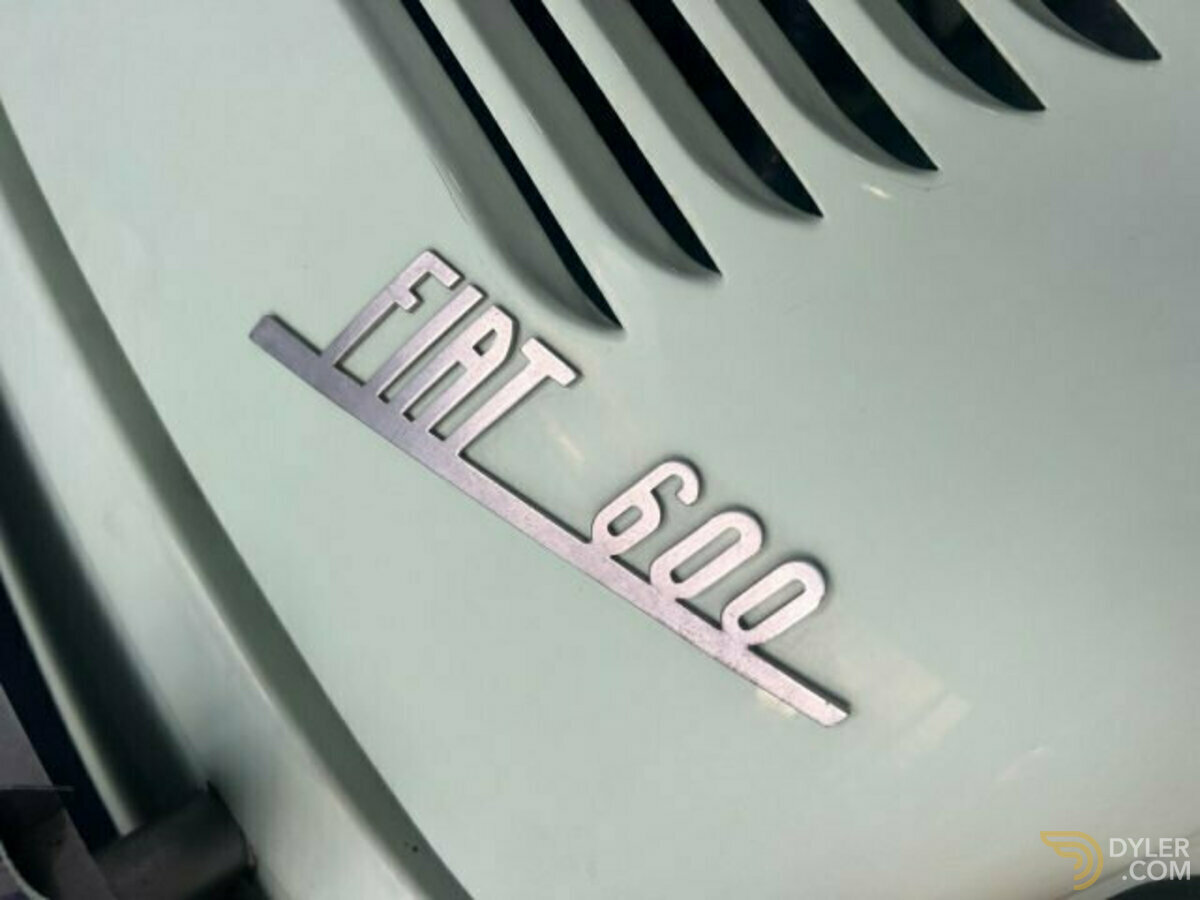 1962 Fiat 600 D 1962 PORTE A VENTO, foto 9