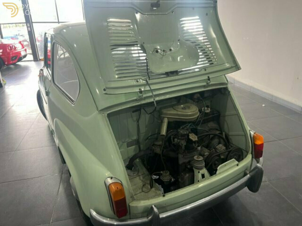 1962 Fiat 600 D 1962 PORTE A VENTO, foto 10