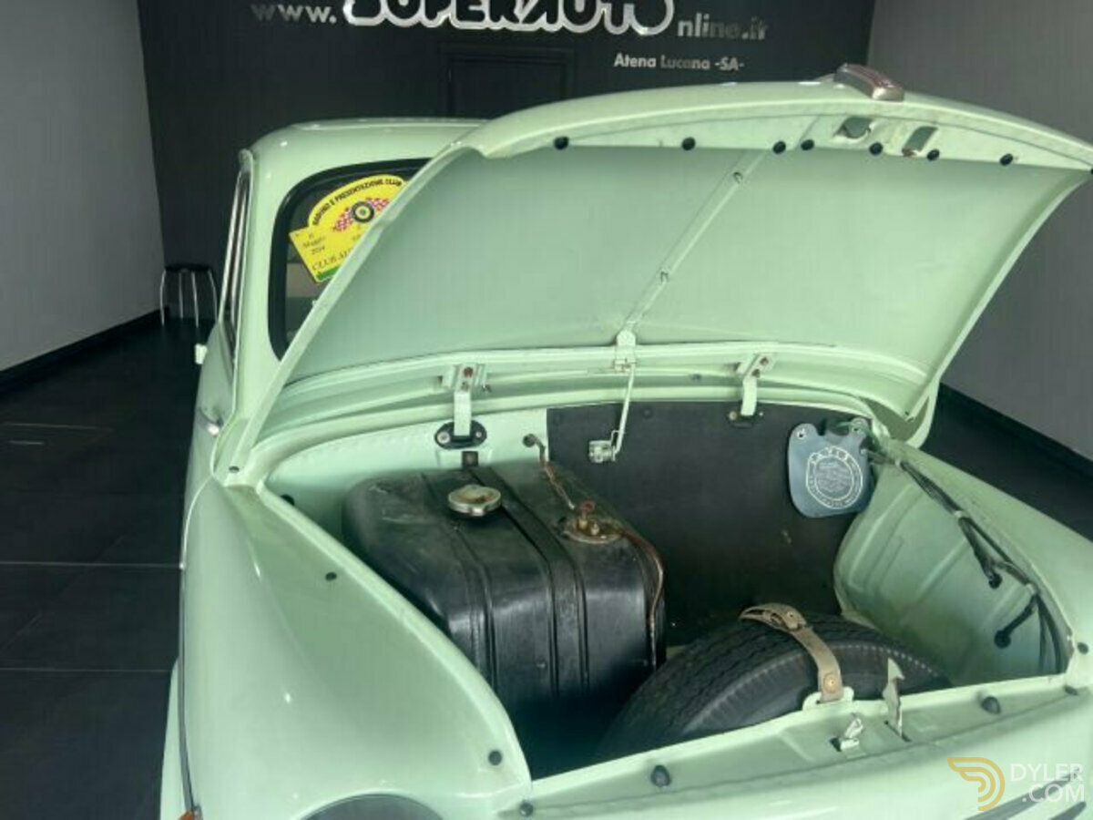1962 Fiat 600 D 1962 PORTE A VENTO, foto 11