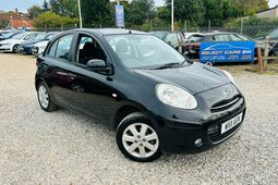 Nissan Micra 1.2 12V Acenta Hatchback 5dr Petrol Manual Euro 5 Hatchback 2011 Negro