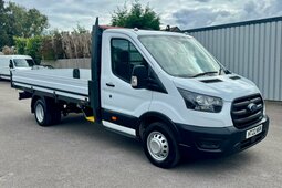 Ford Transit 2.0 350 EcoBlue Leader Dropside 2dr Diesel Manual 2022 White