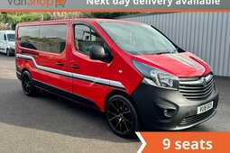 Vauxhall Vivaro 1.6 CDTi 2900 BiTurbo ecoTEC L2 H1 Euro 6 (s/s) 5d 2018 Red