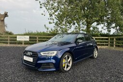 Audi S3 2.0 TFSI Black Edition Sportback S Tronic quattro Hatchback 2018