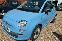Fiat 500C LOUNGE 3-Door 2011 Blau