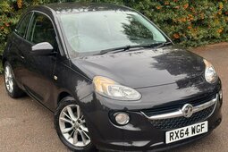 Vauxhall Adam 1.2 16v JAM Euro 5 3dr Fliesheck 2015 Schwarz