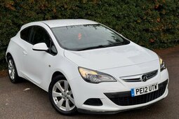 Vauxhall Astra 1.4T 16V Sport Euro 5 (s/s) 3dr Coupe 2012 Weiss