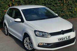 Volkswagen Polo 1.2 TSI BlueMotion Tech SE Euro 6 (s/s) 3dr Fliesheck 2015 Weiss