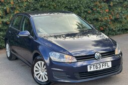 Volkswagen Golf 1.2 TSI BlueMotion Tech S Euro 5 (s/s) 5dr Fliesheck 2014 Blau