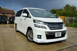 Toyota Vellfire 2.4 Golden Eyes 7 Seat ULEZ 2013 Bianco