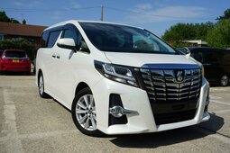 Toyota Alphard 3RD GEN 2.5 S 8 Seat ULEZ 2015 Bianco