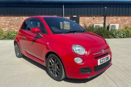 Fiat 500 1.2 S 3dr Hatchback 2014 Red