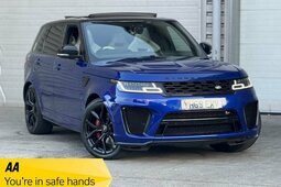 Land Rover Range Rover Sport 5.0 P575 V8 SVR Auto 4WD Euro 6 (s/s) 5dr 2019 Blue