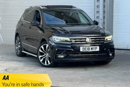 Volkswagen Tiguan 2.0 TDI R-Line DSG 4Motion Euro 6 (s/s) 5dr 2018 Black
