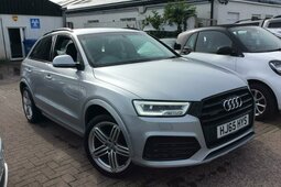 Audi Q3 2.0 TFSI S line Plus S Tronic quattro Euro 6 (s/s) 2015 Prateado