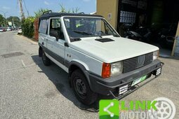 Fiat Panda 1ª serie 4x4 Pandarock Moretti  edizione limitata Berlina compatta 1985 Bianco