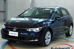 Volkswagen Golf VIII 1.5 TSI EVO ACT ''STYLE'' 130CV IQ.Light LED Limousine 2020 Blau