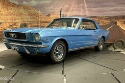 Ford Mustang Coupe K-code high performance Coupe 1966 Blue