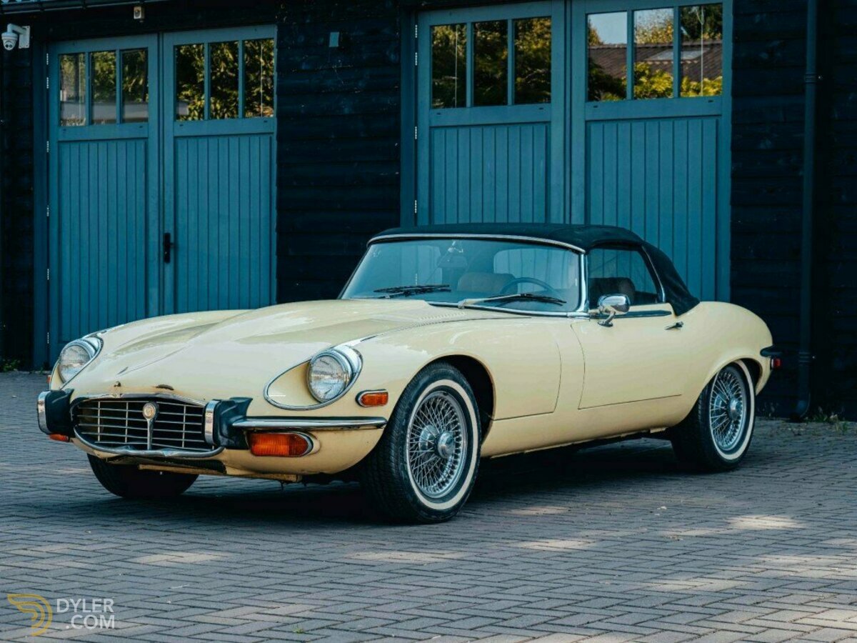 1975 Jaguar E-Type OTS Roadster, foto 2