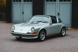 Porsche 911 Targa E Matching numbers Cabriolet / Roadster 1972 Silver
