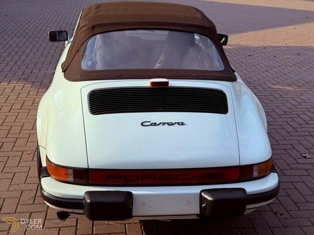 1985 Porsche 911 cabrio 3.2 Carrera, foto 10