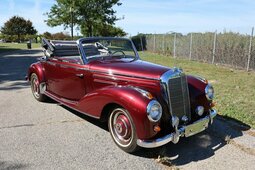 Mercedes-Benz 220a 1952 Burgund