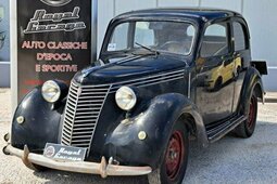 Fiat 1100 1100A  “PROGETTO DI RESTAURO Hatchback 1946 Negro