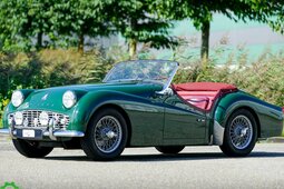 Triumph TR3 Overdrive Cabriolet / Roadster 1961 Green