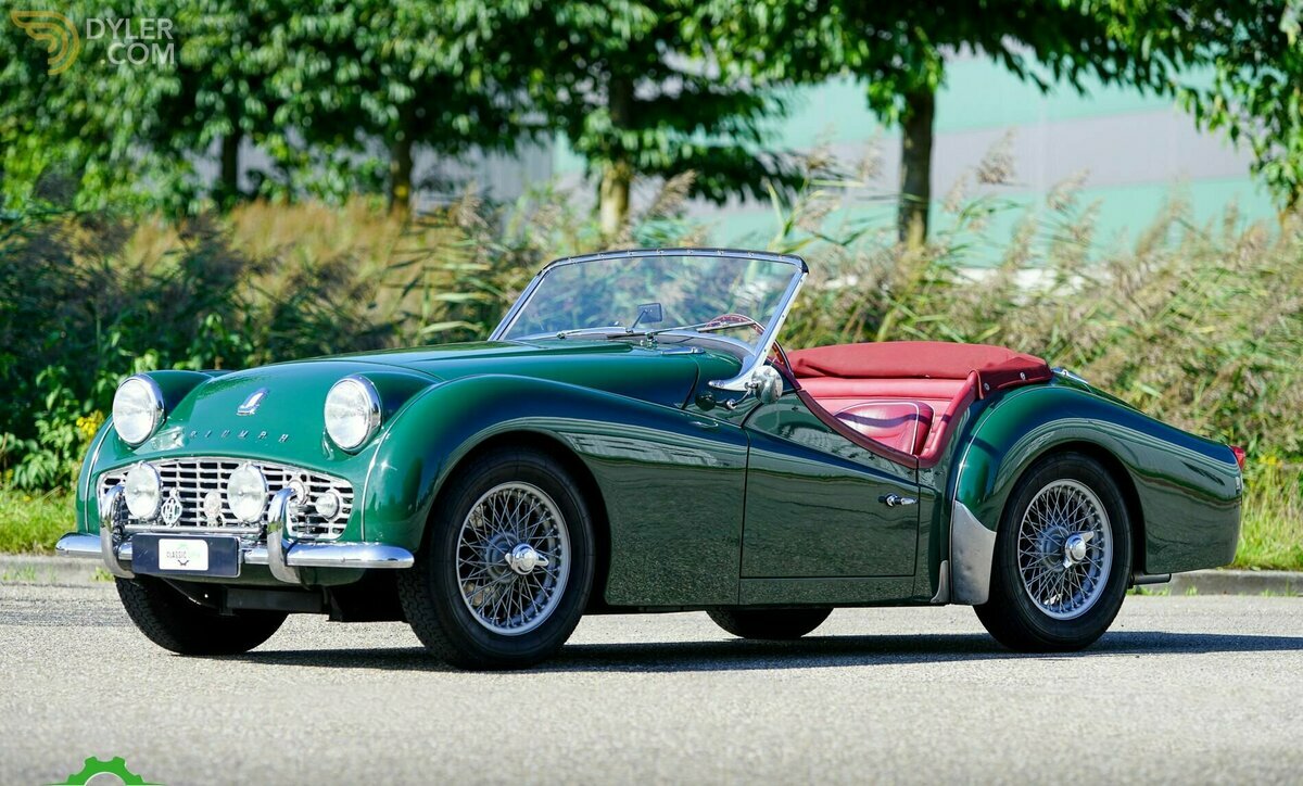 Classic 1961 Triumph TR3 Overdrive For Sale. Price 39 500 eur - Dyler