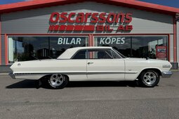 Chevrolet Impala V8 / Aut. PS. 3 owner. Original car Coupe 1963 Weiss
