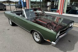 Plymouth GTX Convertible 440 / 4 speed. 1 of 701 ex Cabriolet / Roadster 1969 Grün