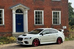 Subaru WRX WRX STI TYPE UK Limousine 2014 Weiss