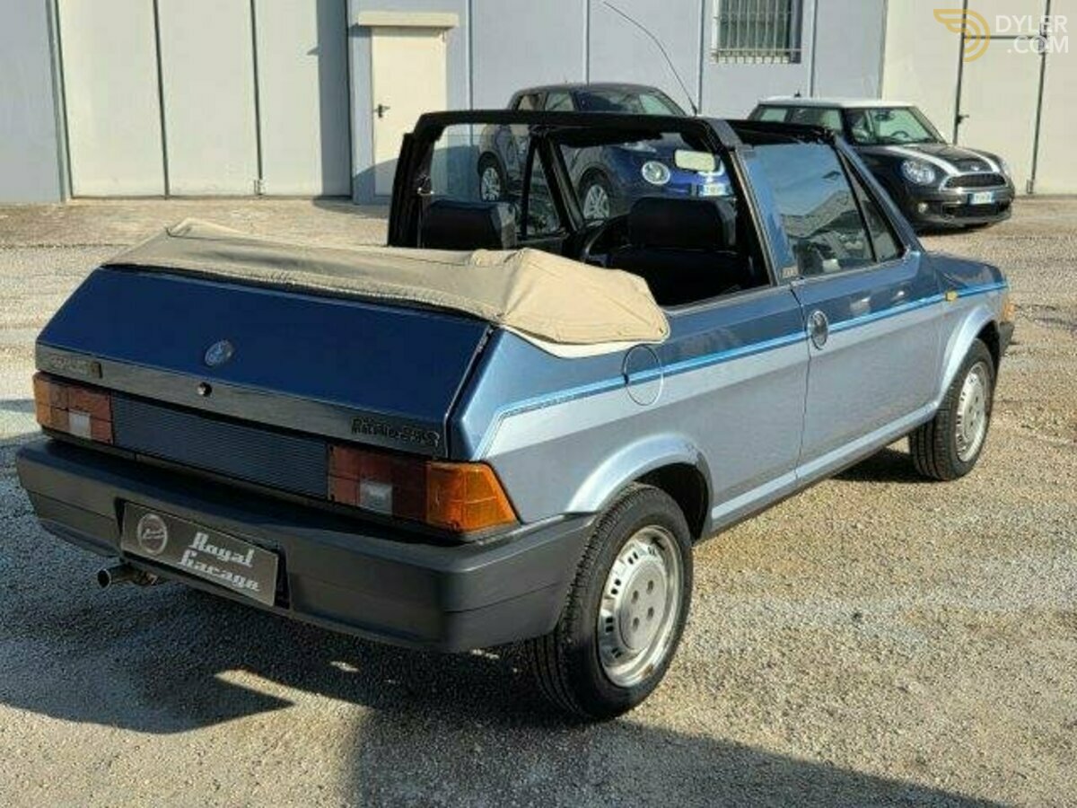 1983 Fiat Ritmo BERTONE CABRIOLET 85s PALINURO - SERV, foto 6