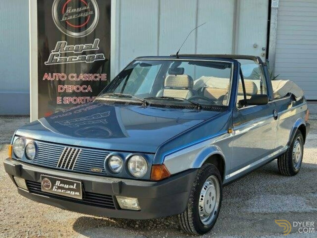 1983 Fiat Ritmo BERTONE CABRIOLET 85s PALINURO - SERV, foto 1