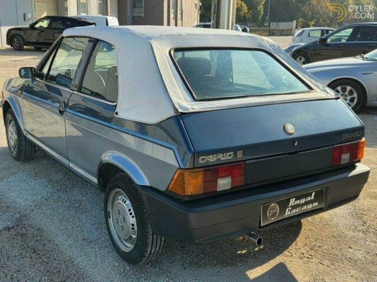 1983 Fiat Ritmo BERTONE CABRIOLET 85s PALINURO - SERV, foto 10