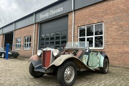 MG TD Cabriolet / Roadster 1952 Grün