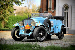 Delage D6 Chapron Style Tourer Descapotable / Roadster 1930 Azul