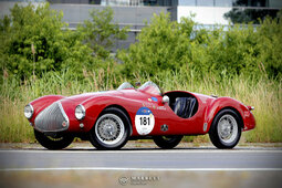 Stanguellini 1100 Sport Monoalbero Barchetta Descapotable / Roadster 1951 Rojo