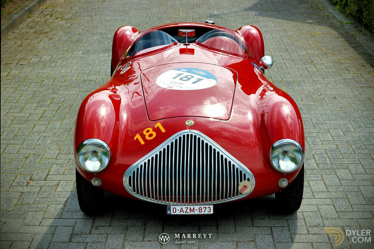1951 Stanguellini 1100 Sport Monoalbero Barchetta, foto 5