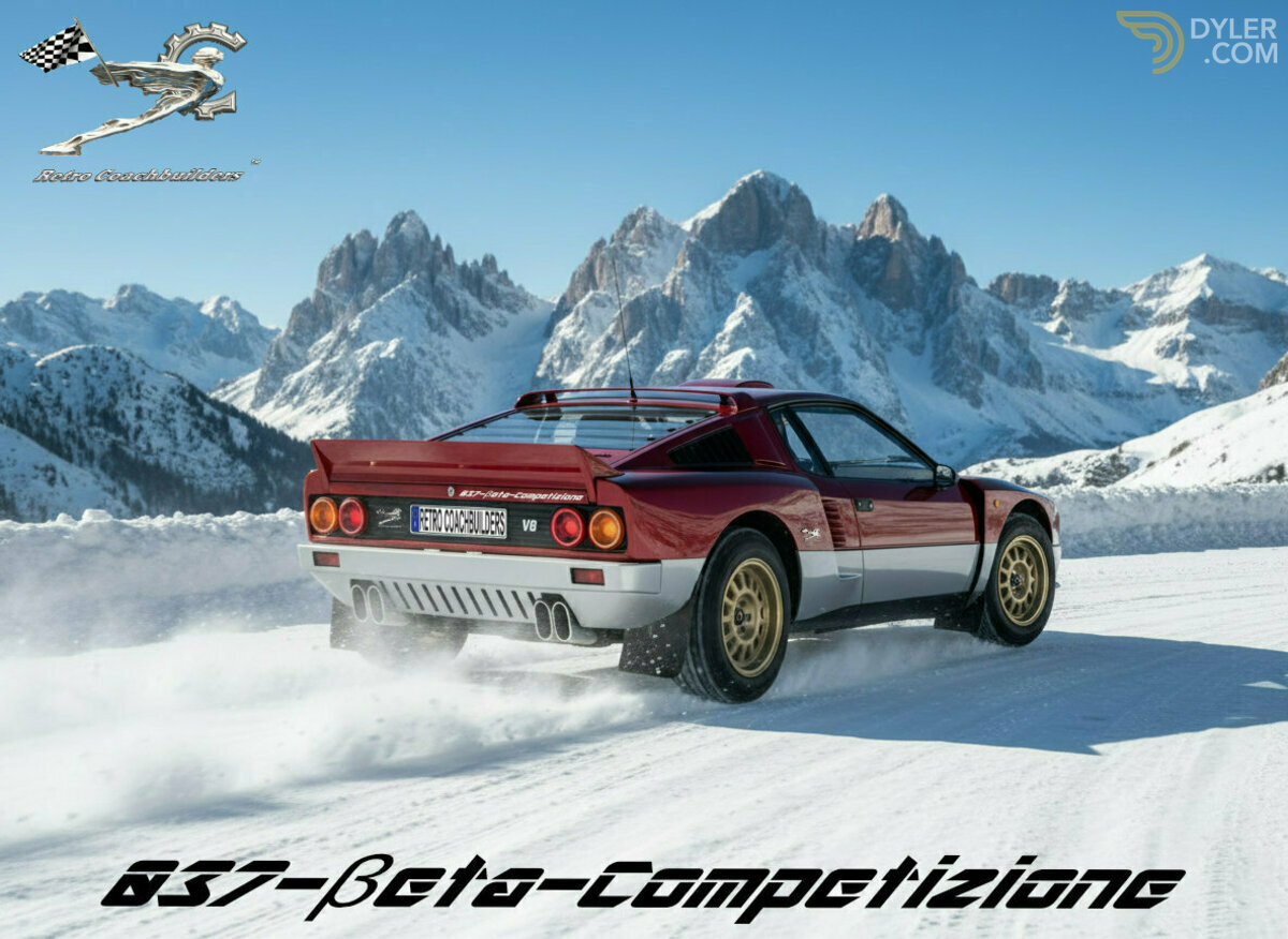1980 Lancia 037 Rallye Beta Speciale/Competizione by Retro Coachbuilders, foto 2
