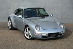Porsche 911 993 Carrera 4 Coupé Coupe 1995 Silberfarben