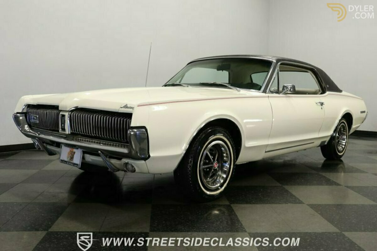Mercury Cougar 1967 blanc véhicule miniature 36303 Vitesse 1/43 Voitures, camion