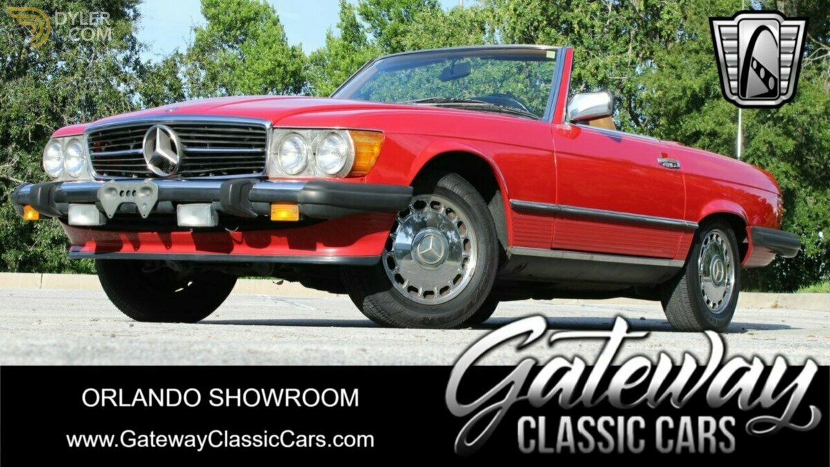 1987 Mercedes-Benz 560 SL, foto 1
