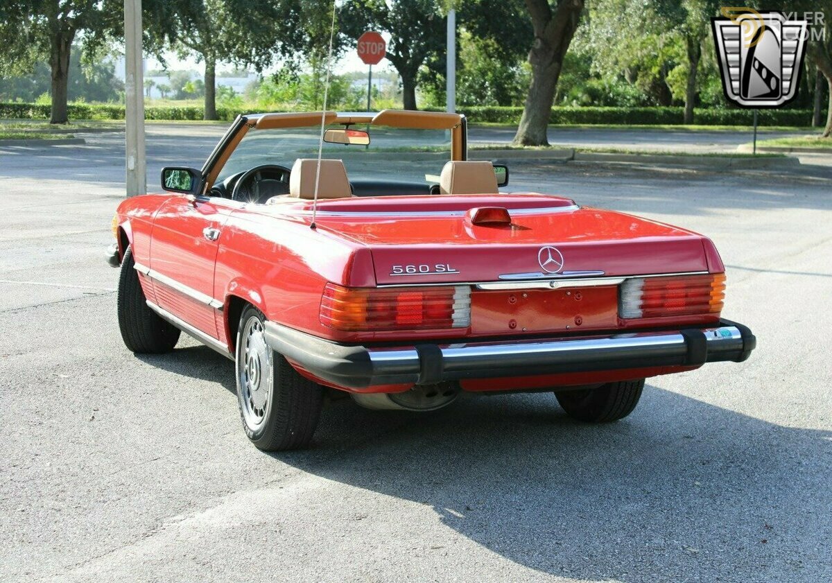 1987 Mercedes-Benz 560 SL, foto 3