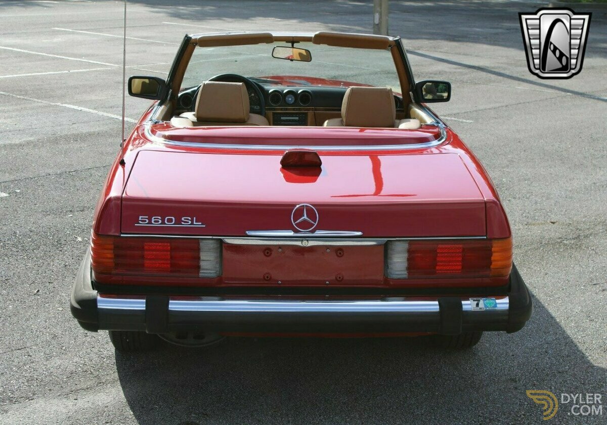 1987 Mercedes-Benz 560 SL, foto 8