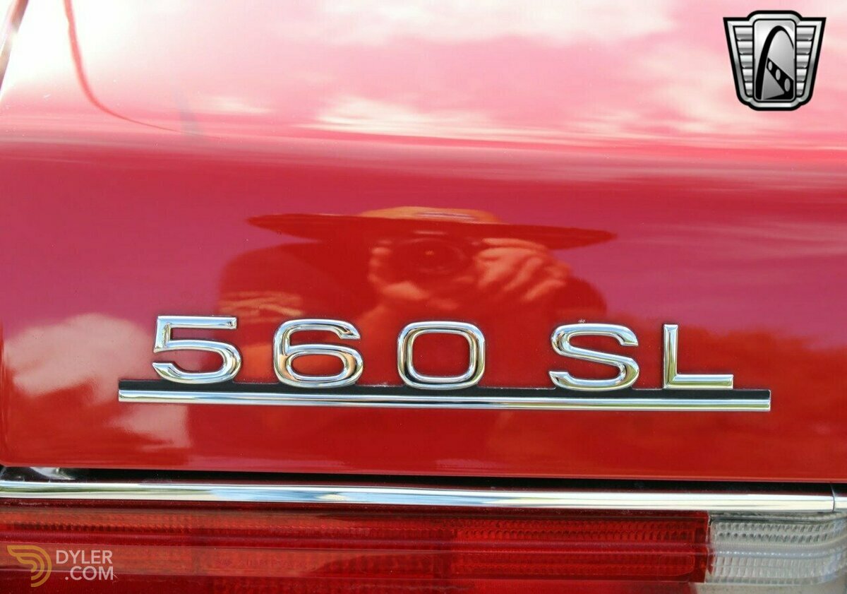 1987 Mercedes-Benz 560 SL, foto 12