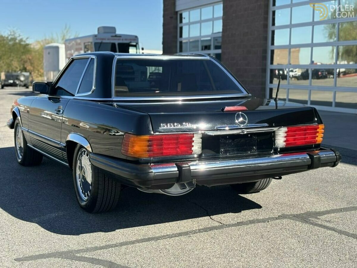 1986 Mercedes-Benz 560 SL, foto 4